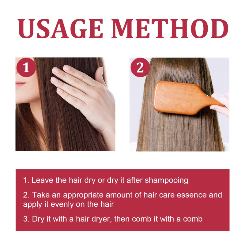 South Moon 100ml Hair Serum Smoothing Nourishing Knotted Dyed Bifurcated Damaged Hair Repairing Serum