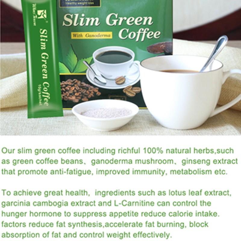 Wins Town 18pcs Slim Green Coffee China Cheap Best Slimming Coffee Fatigue Reducing Chinese Slimming Coffee for Lose Weight