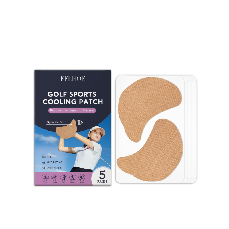 EELHOE Herbal Eye Care Golf Sports Cooling Patch Gentle Nourishing Daily Defending Eye Mask Sheet Moisturizing Skin Elasticity