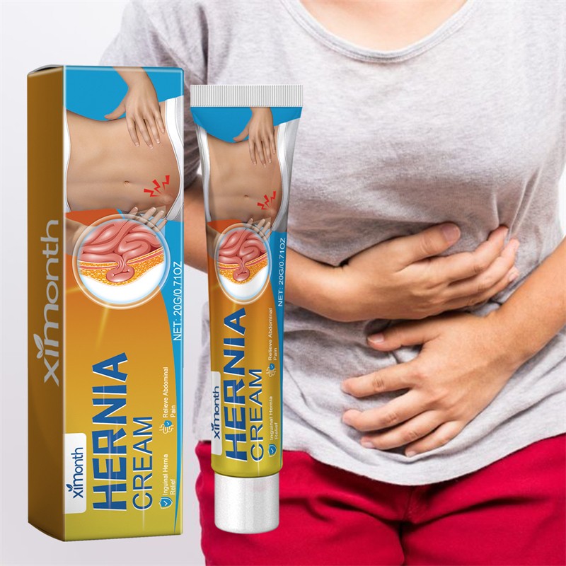 Ximonth 20g Hernia Cream Pain Relieving Discomfort Reducing Abdominal Muscles Promoting Healing Hernia Support Products