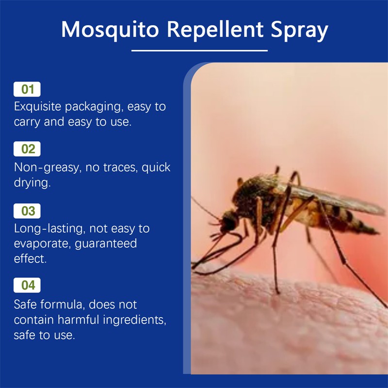 Jaysuing 175ml Mosquito Repellent Spray Mosquito Repellenting Bites Reducing Outdoors Family Mosquito Repelling Liquid