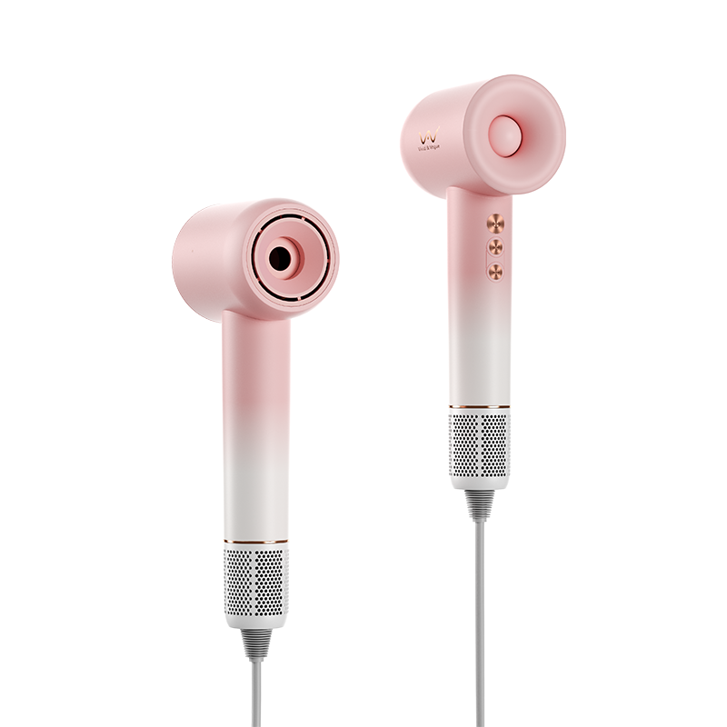 Vivid&Vogue VAV-818C-SE 3 in 1 Ionic Hair Dryer Curler Straightener Set Professional Salon Dropshipping Medium