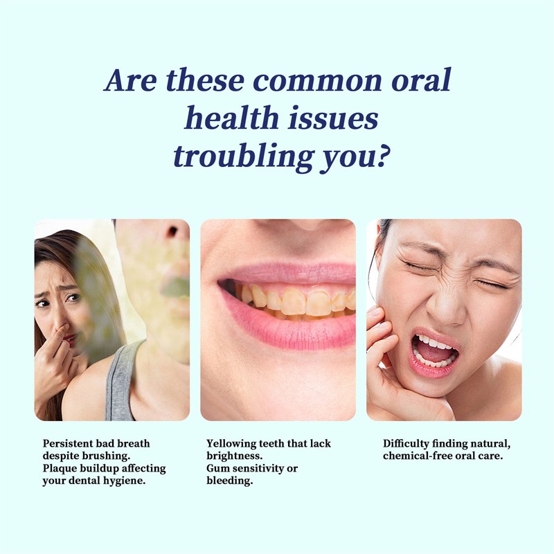 Pansly 50ml Oil Pulling Oral Rinse Breath Freshening Plaque Reducing Gums Strenghtening Yellow Teeth Removing Mouthwash