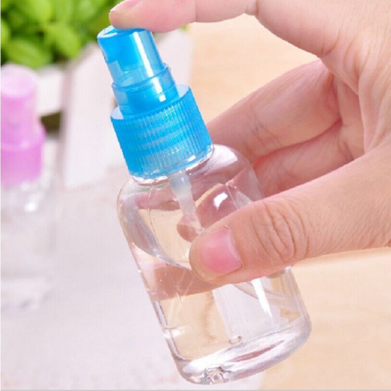 PET Portable Cosmetics Package Oil Serum Perfume Transparent Empty Bottle 30 ml 50ml 100ml Plastic Spray Bottles for Liquid