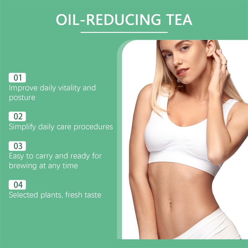 Googeer 15pcs Oil Reducing Tea Daily Vitality Posture Improving Oil Reducing Liver Cleansing Tea Slimming Tea Bag Oem