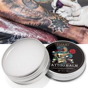 ELAIMEI Color Enhancing Moistening Anti Fading Tattoo Healing Balm Cure Accelerating Pain Swelling Relieving Tattoo Care Butter
