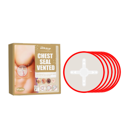 South Moon Chest Seal Vented Waterproof Elastic Skin Care Patch Breathable Band-Aid with Wound Hemostasis Protection Sticker