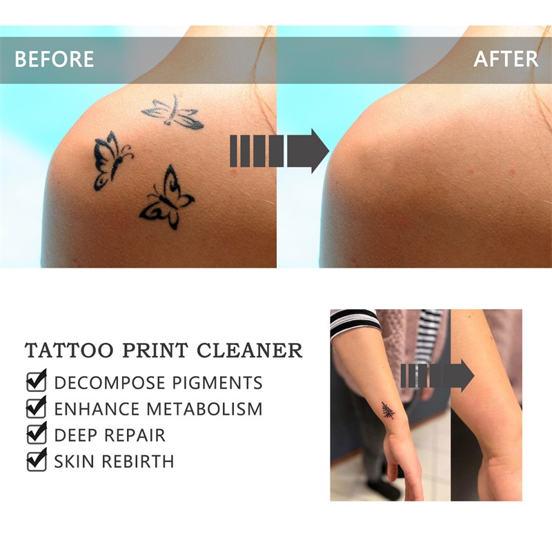 Jaysuing 13g Herbal Firm Bacteriostatic Cream Pigments Decomposing Tattoo Print Cleaning Agent Body Tattoo Cleaner