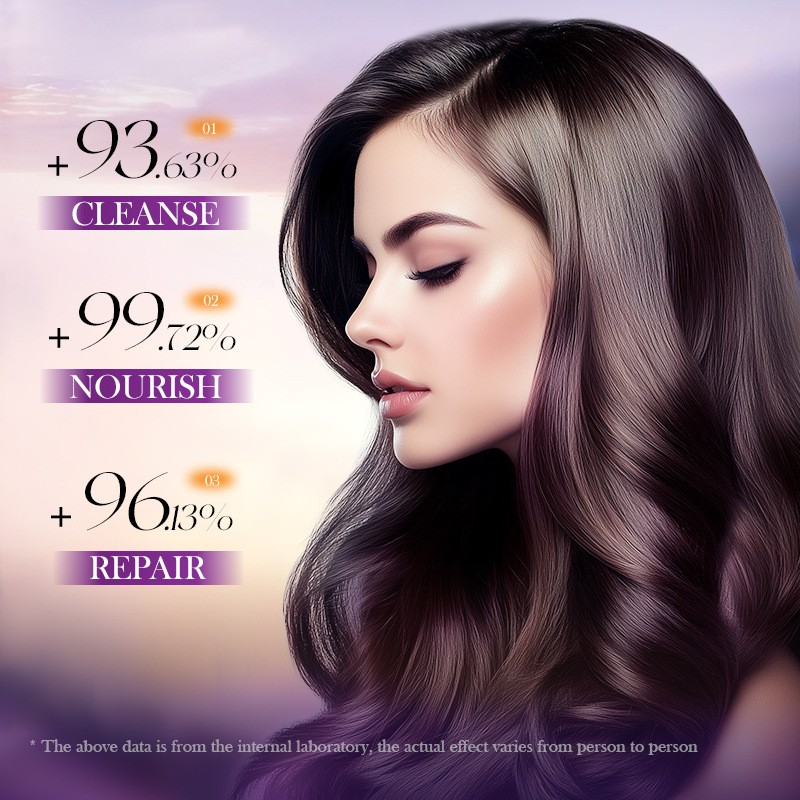 Sadoer 500ml Cleansing Softening Smoothing Roughness Improving Split Ends Reducing Onion Black Seed Oil Volumizing Hair Shampoo