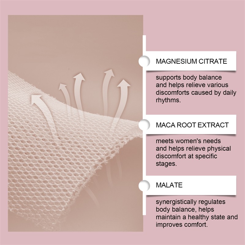 North Moon Female Transdermal Sticker Body Internal Balance Adjusting Energy Supporting Women Maca Root Transdermal Patches