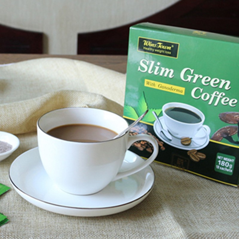 Wins Town 18pcs Slim Green Coffee China Cheap Best Slimming Coffee Fatigue Reducing Chinese Slimming Coffee for Lose Weight