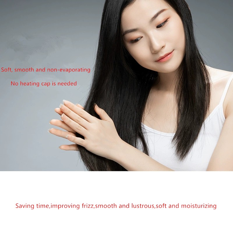 Images 500g Moisturizing Damaged Hair Repairing Water Locking Frizz Improving Soft Smooth No Steaming Hair Mask