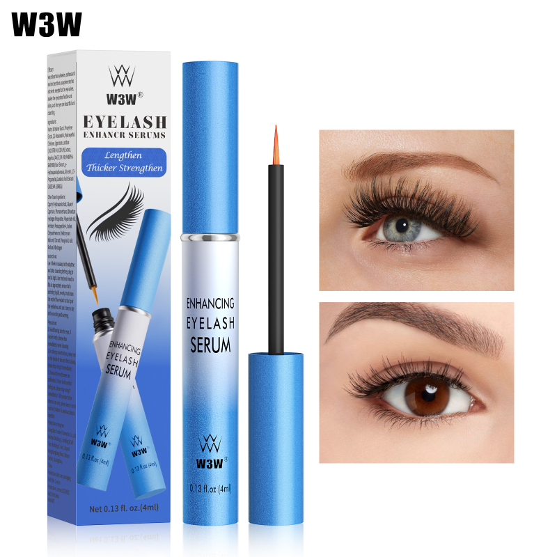 W3W Transparent Colorless Enhancing Eyelash Serum Lengthening Curls Gentle Eyelash Growth Treatments