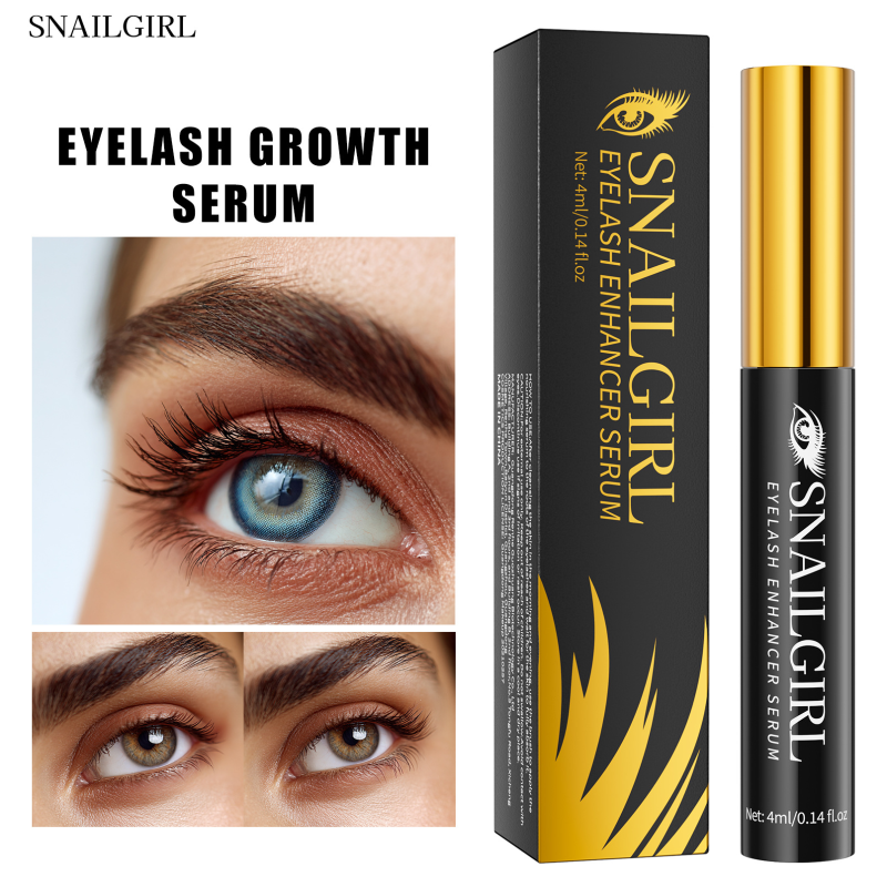SNAILGIRL Gentle Colorless Non-Irritating Natural Curl New Cross-Border Makeup for Eyelash Growth Enhancer Serum Treatments