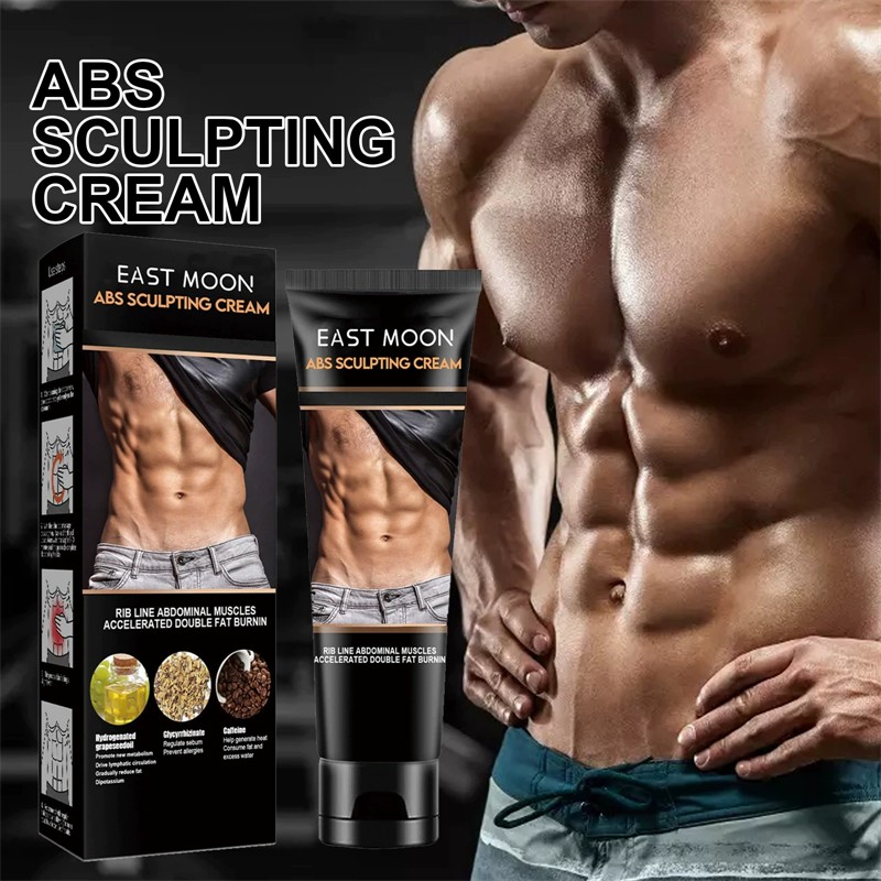 East Moon 60g ABS Sculpting Cream Fat Cells Removing Firming Abdominal Muscles Growth Stimulating Muscle Developer Cream