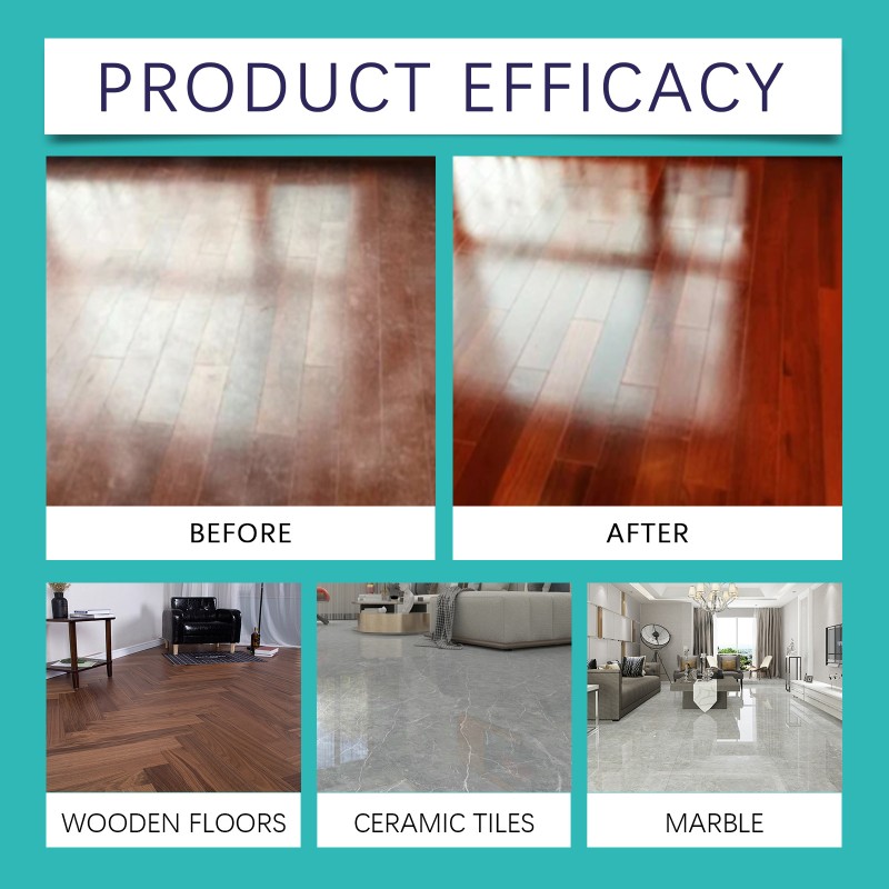 JAKEHOE Multi-surface Floor Cleaner 100ml Floor Cleaning Products Power Cleaning Detergent for All Hard Surface Remove Stains