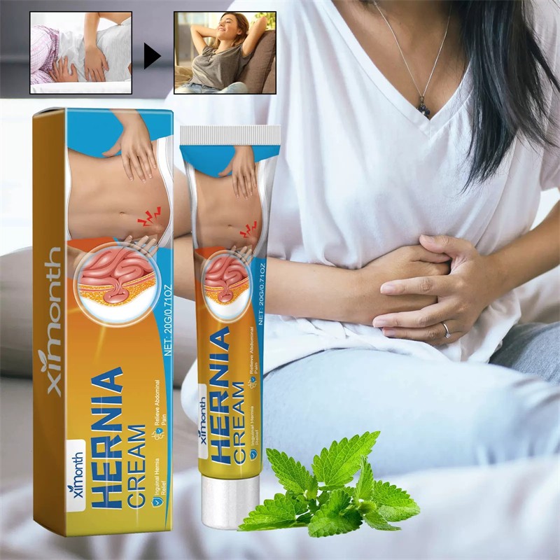 Ximonth 20g Hernia Cream Pain Relieving Discomfort Reducing Abdominal Muscles Promoting Healing Hernia Support Products