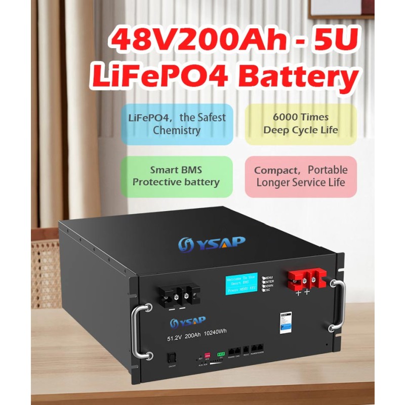 Battery Factory - 48V 100ah Lifepo4 BMS Monitoring