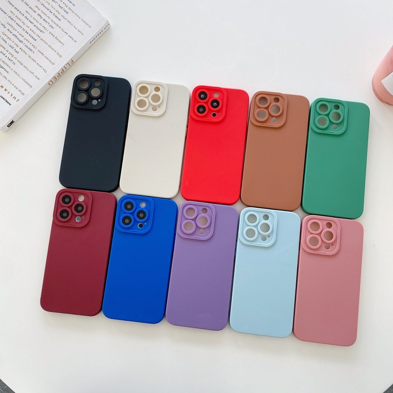 Phone Case Manufacturer - Square TPU Liquid Silicone
