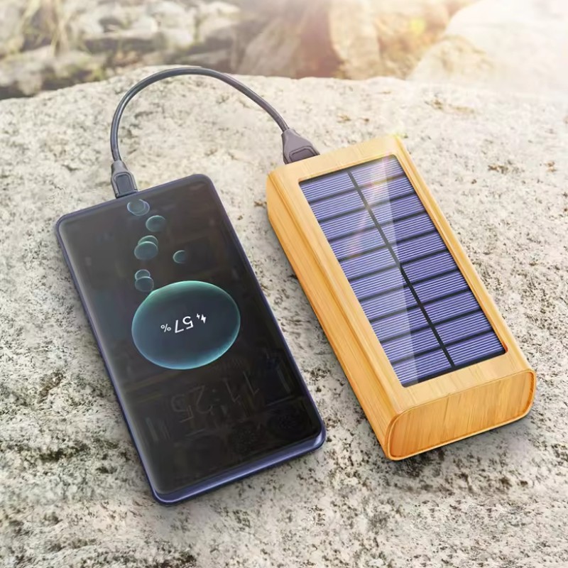 Power Bank Factory - OEM PD100W Bamboo 20000mAh