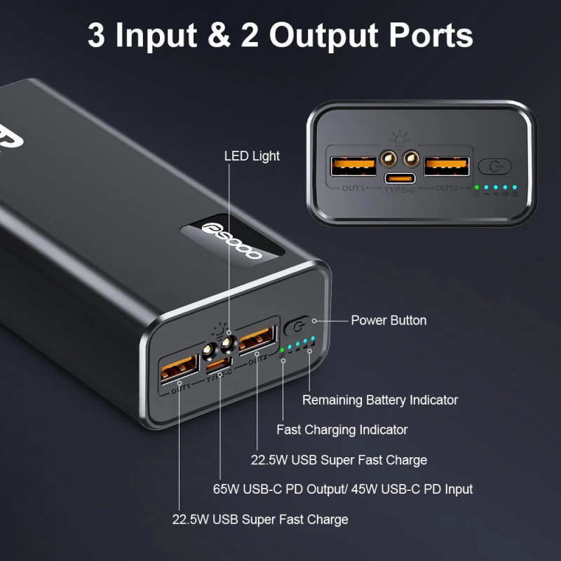 Laptop Charger Supplier - OEM 50000mAh Outdoor Fast Charging