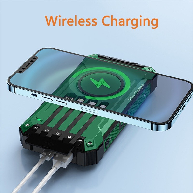 Solar Charger Supplier - OEM 20000-50000mAh Wireless
