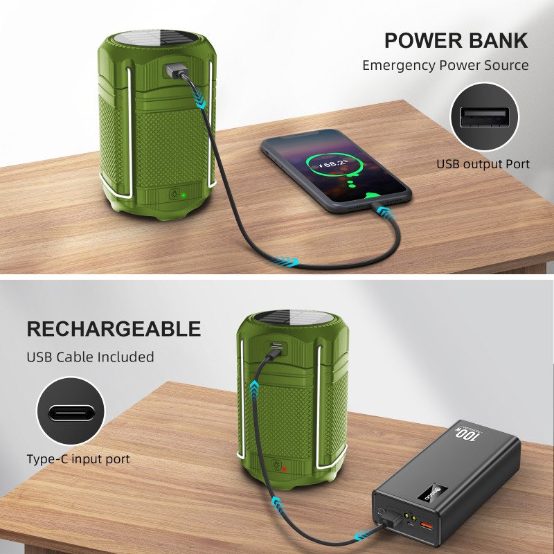 Solar Charger Supplier - OEM 20000mAh Built-in Wall Plug