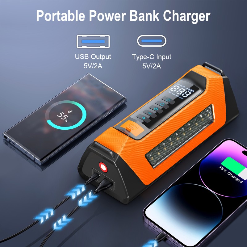 Car Jump Starter Supplier - OEM 8000A Professional 200PSI