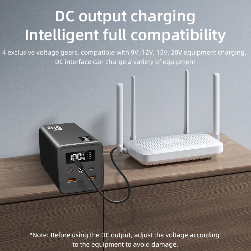 Power Bank Manufacturer - OEM 60000mAh PD65W Portable