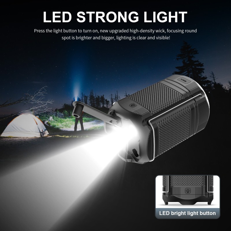 Solar Lantern Factory - OEM Rechargeable 5000mAh Waterproof