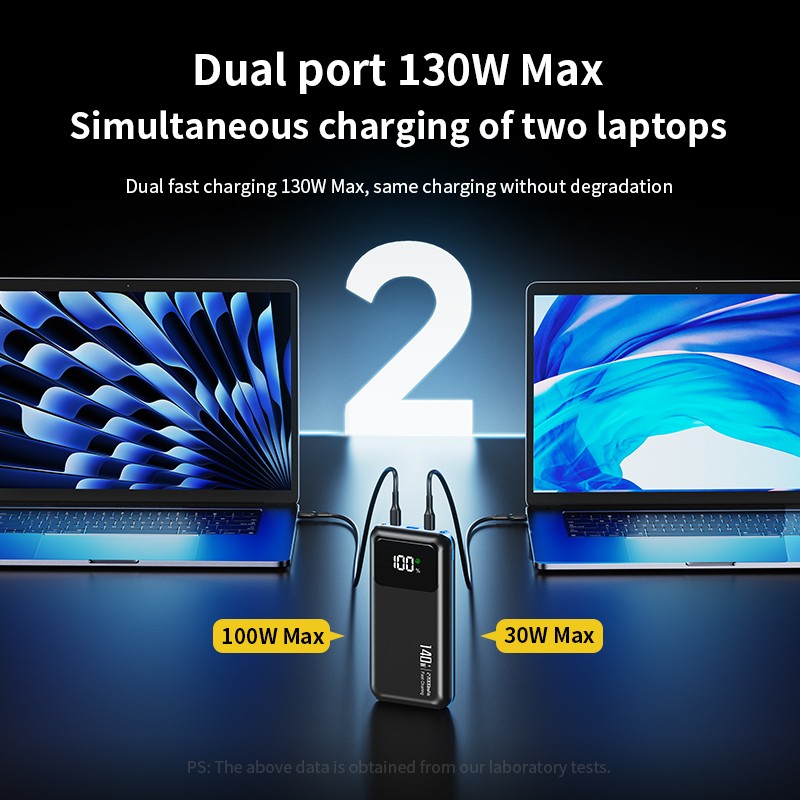 Power Bank Factory - OEM 140W 27000mAh Laptop Charger