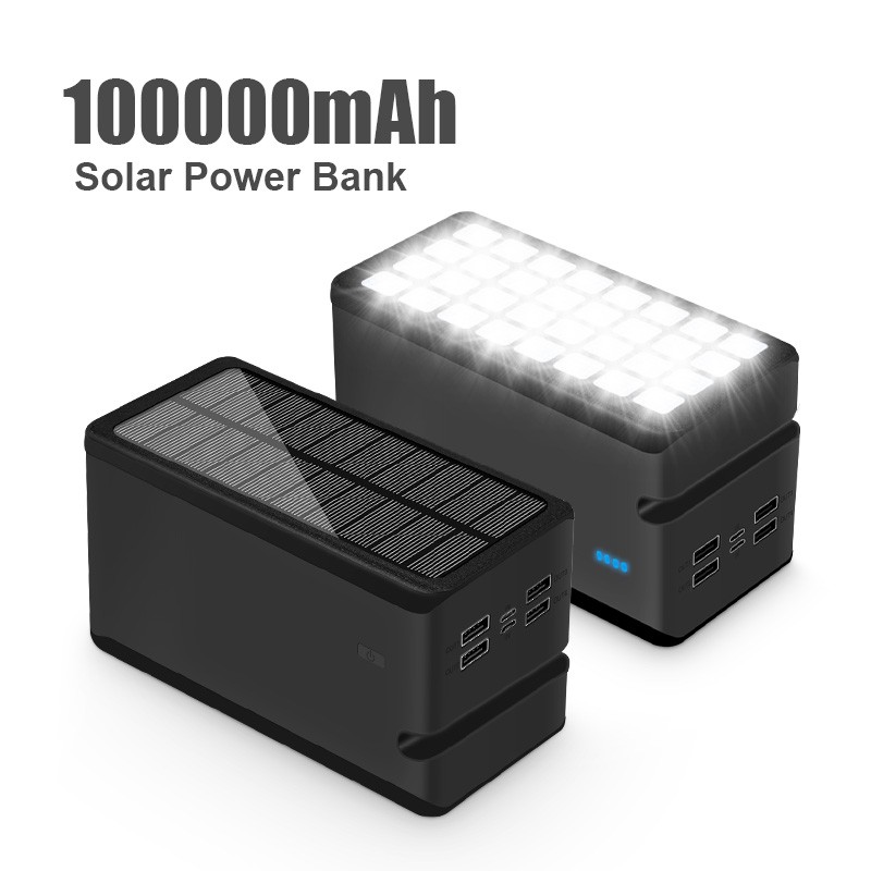 Solar Charger Manufacturer - OEM 100000mAh IP66 Camping