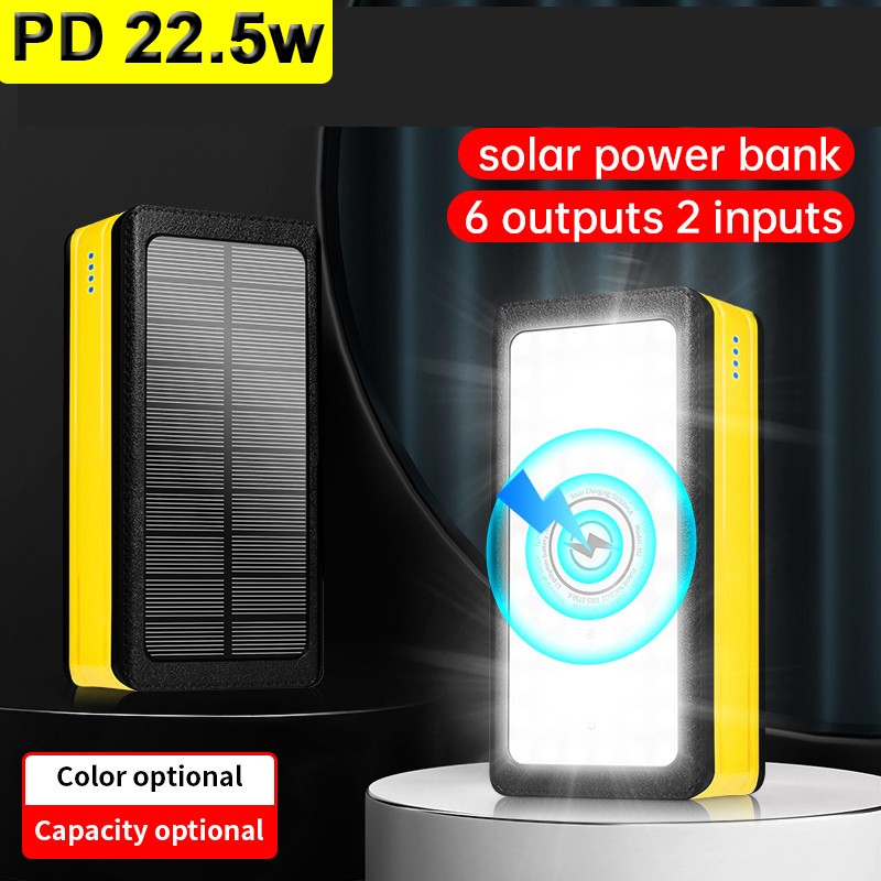 Solar Charger Supplier - OEM PD22.5W 50000mAh Waterproof