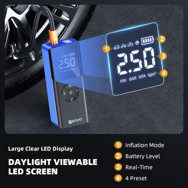 Car Inflator Factory - OEM Multifunctional Truck 150PSI