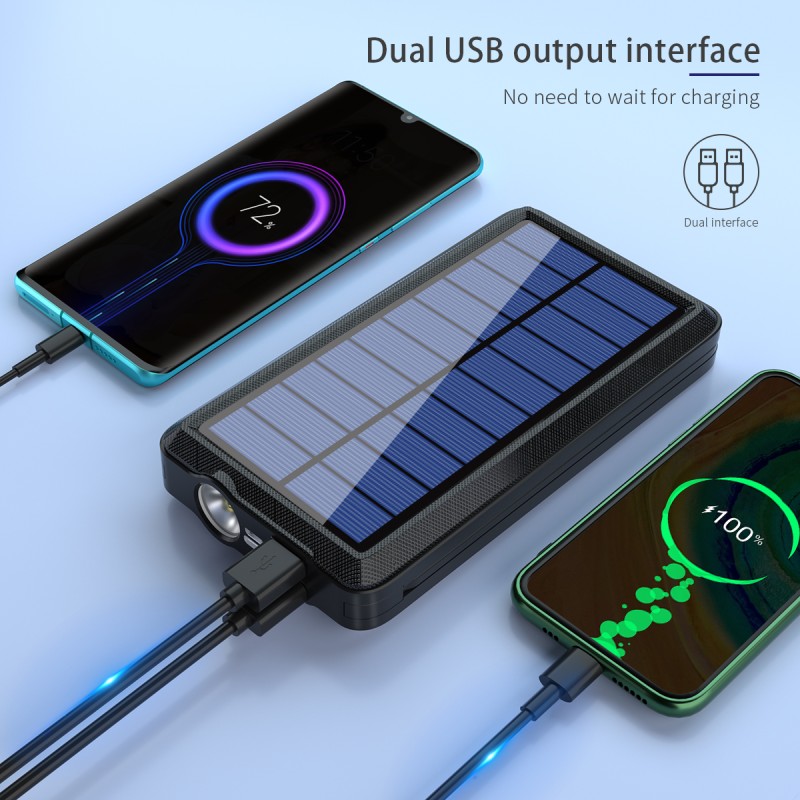 Solar Charger Manufacturer - OEM 26800mAh Portable Wireless