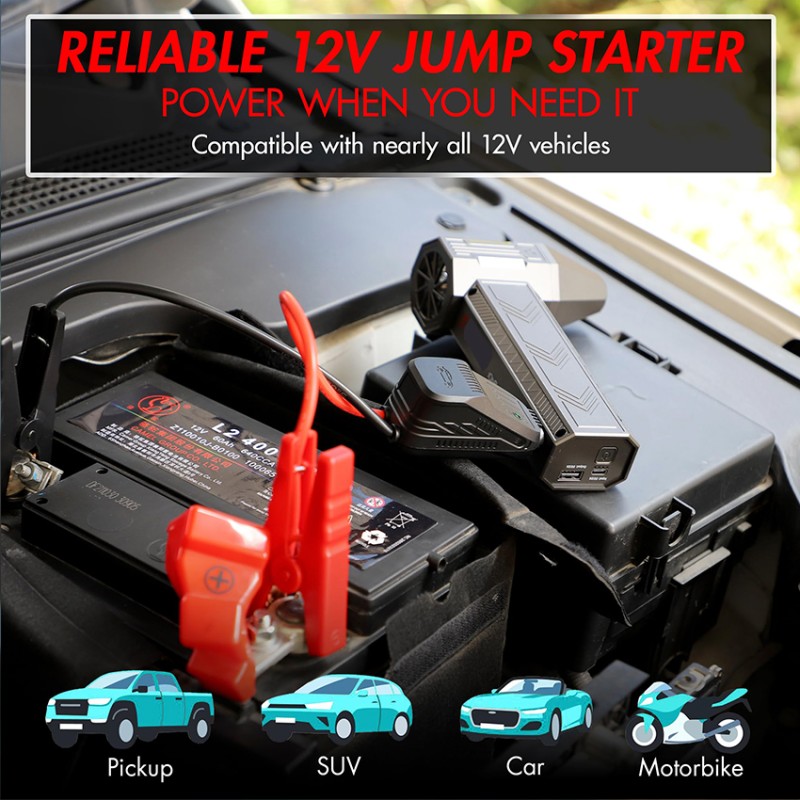 Jump Starter Manufacturer - OEM V8 Jet 1200A Cordless