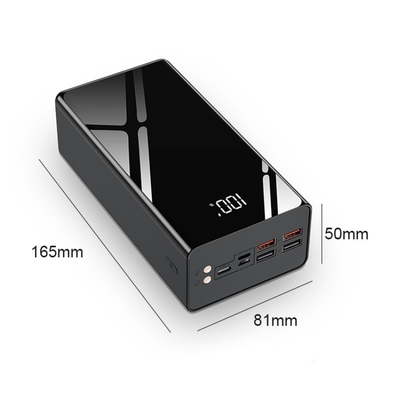 Power Bank Supplier - OEM 50000mAh Mirror LED Display
