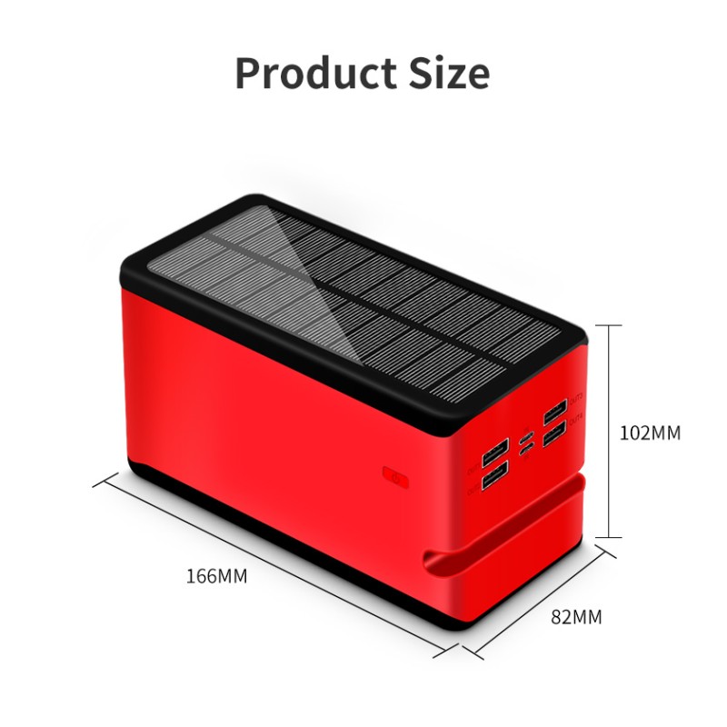 Solar Charger Factory - OEM IP66 100000mAh Camping