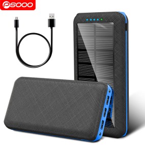 Solar Power Bank Factory - OEM RoHS 20000mAh Fast Charging