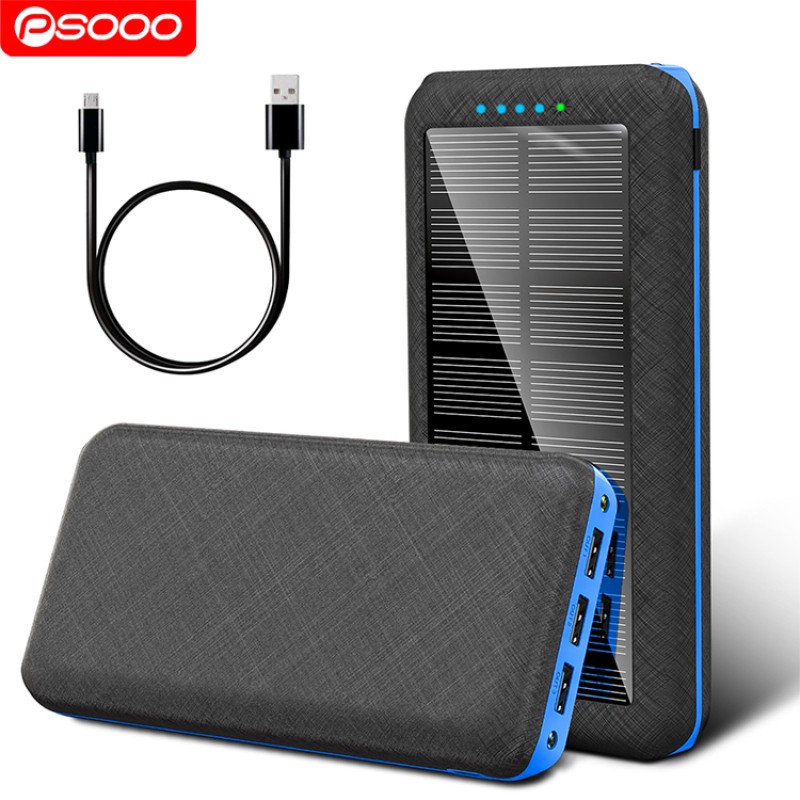 Solar Power Bank Factory - OEM RoHS 20000mAh Fast Charging