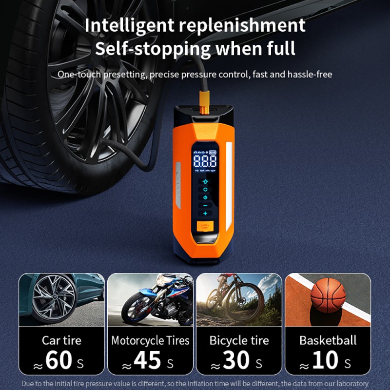 Car Jump Starter Supplier - OEM 8000A Professional 200PSI