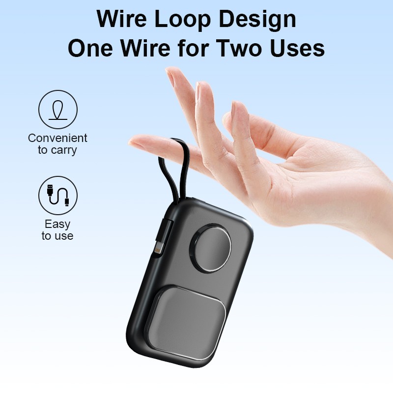 Portable Charger Manufacturer - OEM 5000mAh 3-in-1 Watch