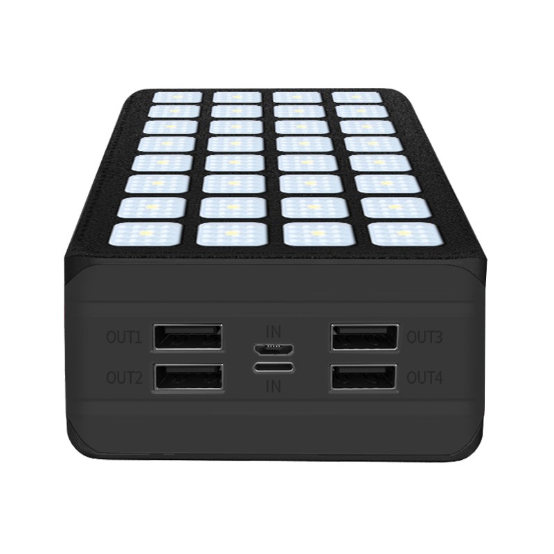 Power Bank Supplier - OEM 50000mAh 32 Flashlights 4USB