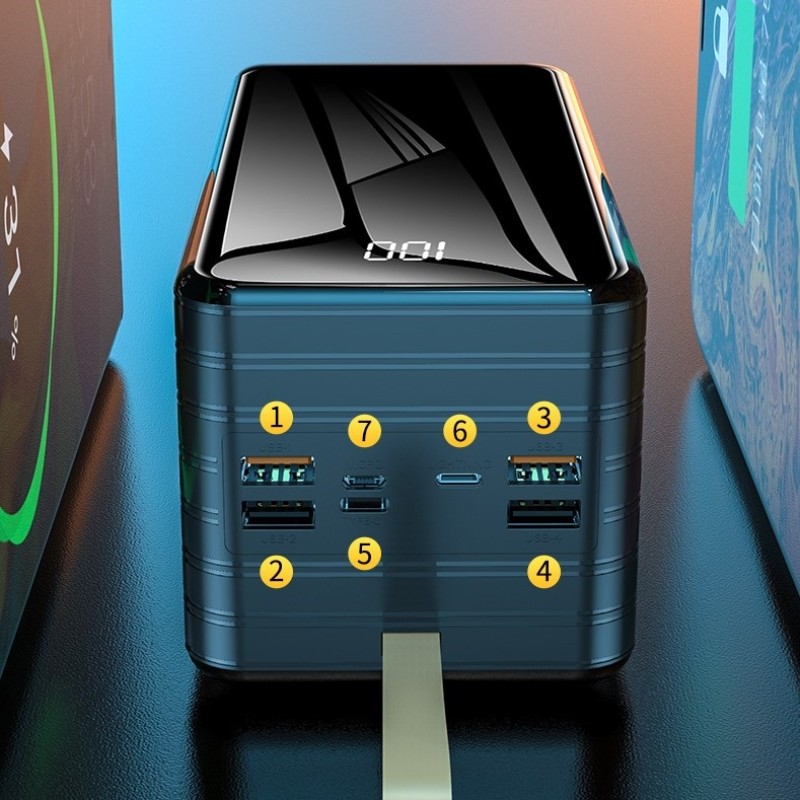 Power Bank Manufacturer - OEM 60000mAh LED Display Portable