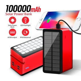 Solar Charger Factory - OEM IP66 100000mAh Camping