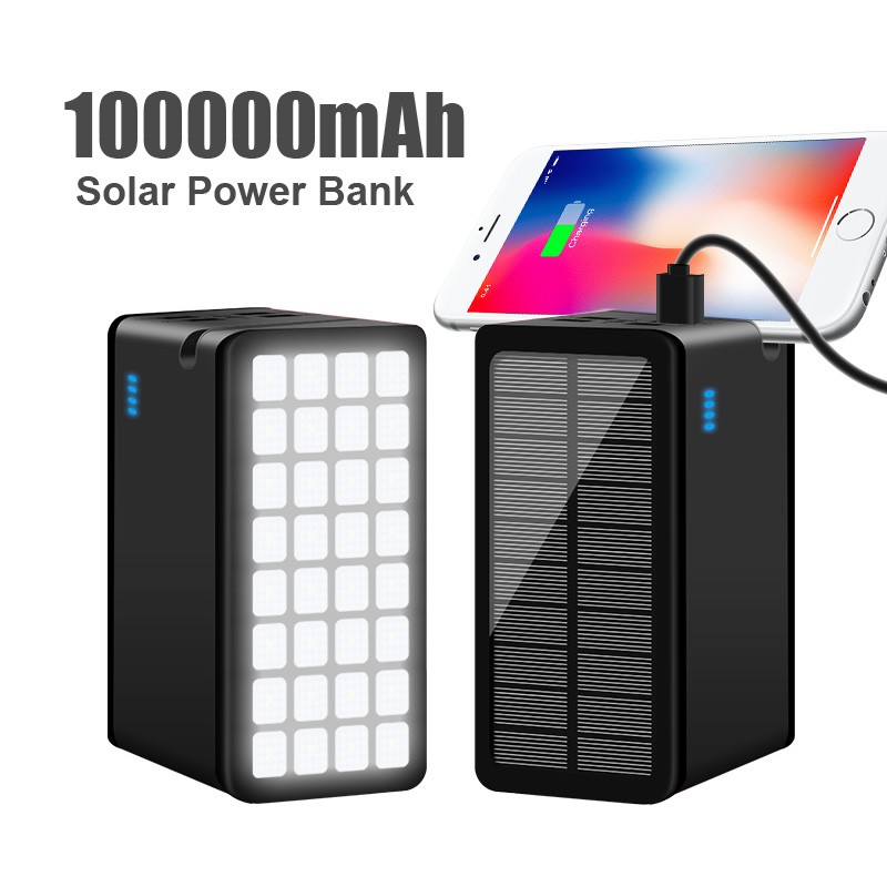 Solar Charger Manufacturer - OEM 100000mAh IP66 Camping