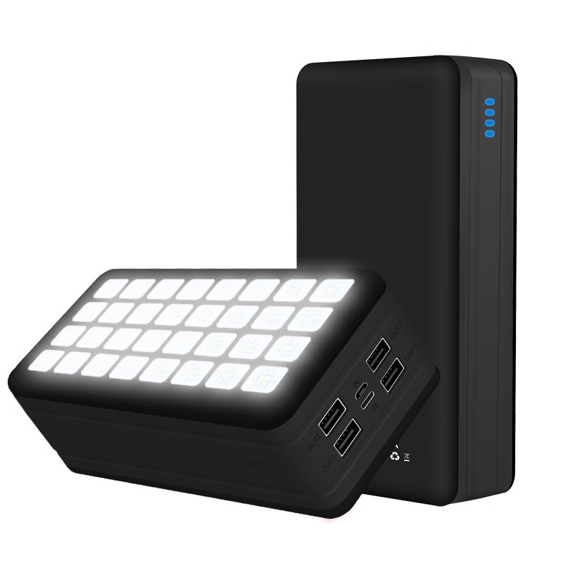 Power Bank Supplier - OEM 50000mAh 32 Flashlights 4USB
