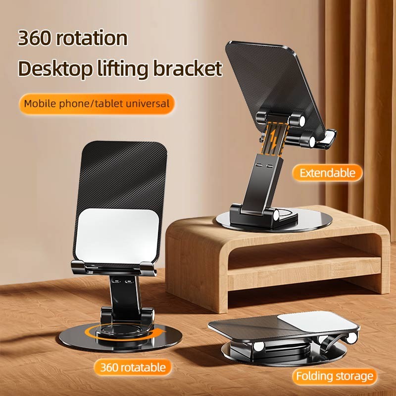 Phone Stand Factory - 360° Rotation Folding Metal