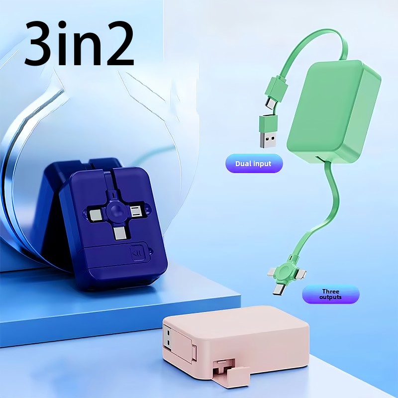 USB Cable Factory - 66W 5-in-1 Double Type-C