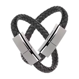 USB Cable Manufacturer - Leather Bracelet 3A Fast Charge